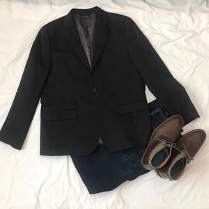 DKNY Men's Black Blazer Jacket Coat Size XL